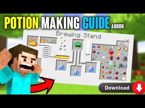 Potion Making Guide Mod/addon for minecraft pe | mods for mcpe | brewing stand guide | Nariyal op