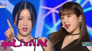 [HOT] Apink - I&#39;m so sick , 에이핑크 - 1도 없어 Show Music core 20180721