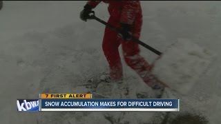 Long day of shoveling for Eden residents