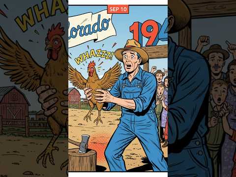 1945: Mike the rooster survives!! #TodayInTinyHistory #ColoradoHistory #MikeTheHeadlessChicken