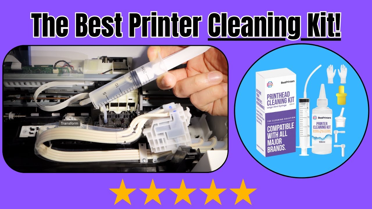 The Best Printer Cleaning Kit Online! (Best Printers)