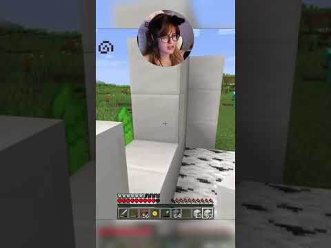 shyphoebe - NOOB GIRL GAMER STRUGGLES TO BUILD A HOUSE IN MINECRAFT #Minecraft #Shorts #Fail