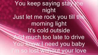 mariah stay the night lyrics