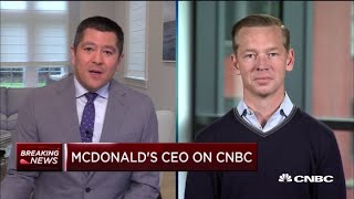 McDonald's CEO on mixed Q1 earnings and helping employees during pandemic