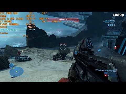 Halo: Reach (Master Chief Collection for PC) - Max Settings in 1080p & 4k - GTX 1060 6GB | i7 8700k