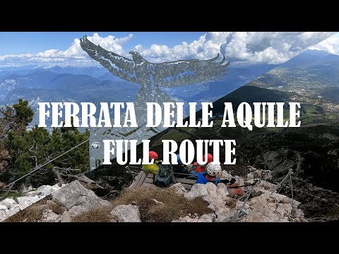 Ferrata Delle Aquile - full route [+Volo Dell'Aquila]
