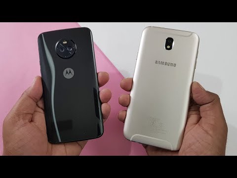 Moto X4 vs Samsung J7 Pro SPEEDTEST | COMPARISON !!