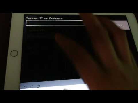 Join servers iPad  Minecraft PE for iOS  iPad - multiplayer server