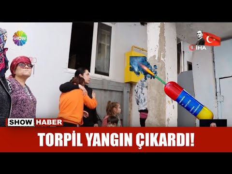 Torpil yangın çıkardı!