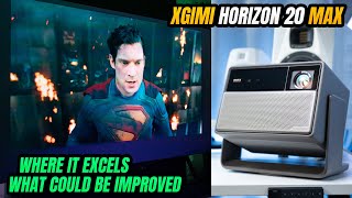 So Close To Perfect! XGIMI Horizon 20 Max 4K Projector Review