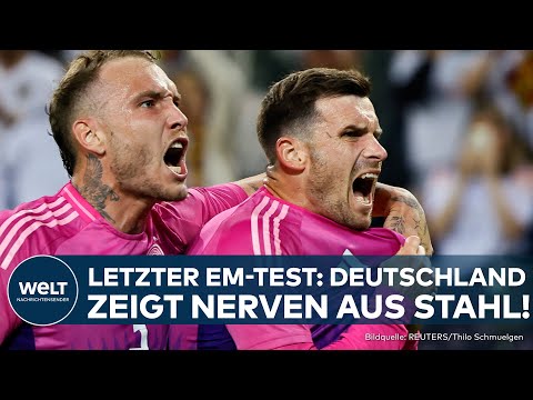 DEUTSCHLAND VS. GRIECHENLAND: Last-Minute-Sieg für die DFB-Elf im letzten EM-Testspiel