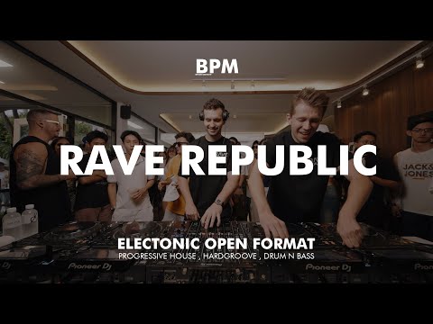 RAVE REPUBLIC I Electronic Open Format Coffee Party at BEFORE MIDNIGHT