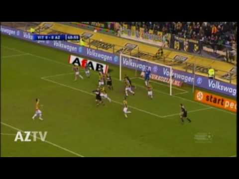 Vitesse 0 - 3 AZ ALKMAAR  27-02-Eredivisie 2009/10