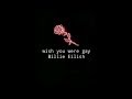 Billie Eilish - wish you were gay (Lyric Video) Billie Eilish - wish you were gay (Lyric Video)