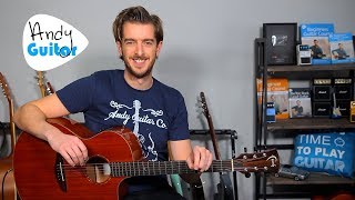 George Ezra - Hold My Girl Guitar Lesson Tutorial [no capo]