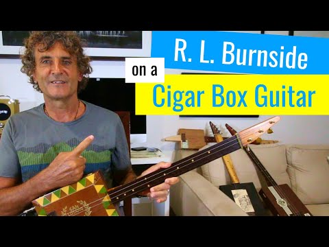 Let My Baby Ride by RL Burnside 3 string cigar box guitar lesson