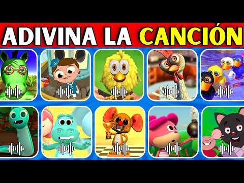 ¡Adivina La CANCIÓN REINO INFANTIL!🎵🐮Vaca LOLA🏇Caballo VERDE 🐸SAPO PEPE🐥Pollito AMARILLO🐍SERPIENTE🎶