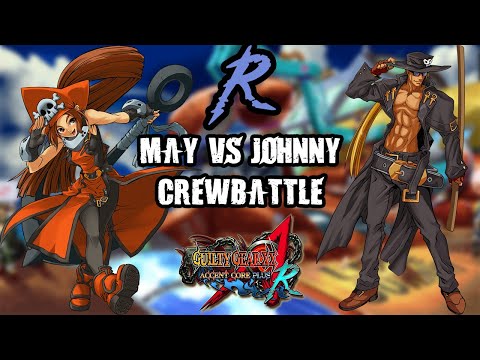Guilty Gear XX Accent Core Plus R Discord May vs Johnny Crew Battle