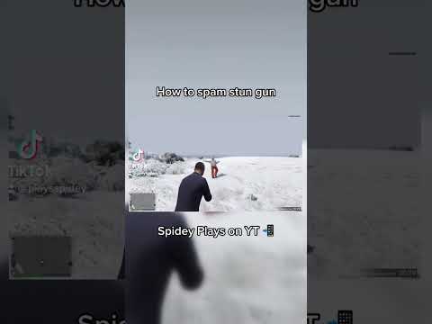 HOW TO SPAM THE STUN GUN | GTA 5 ONLINE