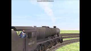 LMS Stanier 8F vs LNER O4 Racing Trainz