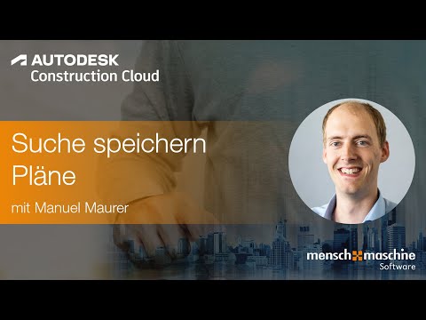 Suche speichern Pläne - ACC Anwendung