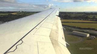 preview picture of video 'Landing at Bristol Airport, Scandinavian Airlines Boeing B737-600'