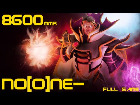 Dota 2 - 8500 MMR  No[O]ne- INVOKER SHOW , FULL RATED GAME | Noone | No one | EPIC GAME 6.87 c