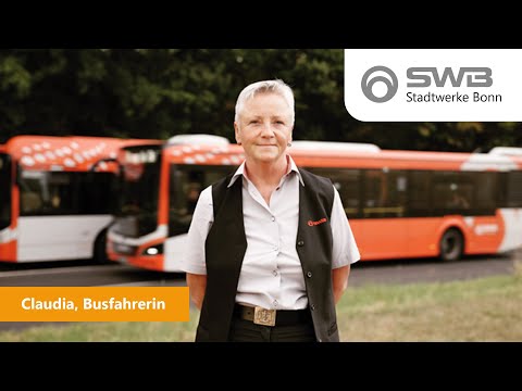 SWB Karriere: Claudia als Busfahrerin
