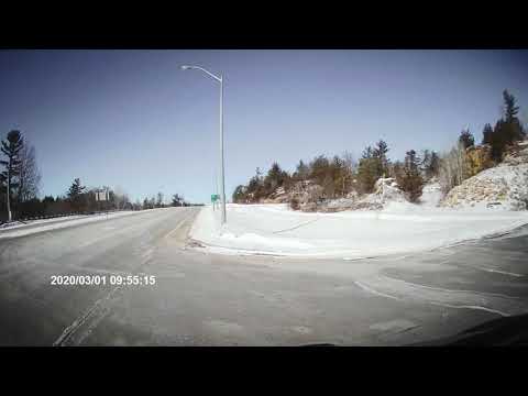 2020-March-01 Ontario Thousand Islands PKWY driving view