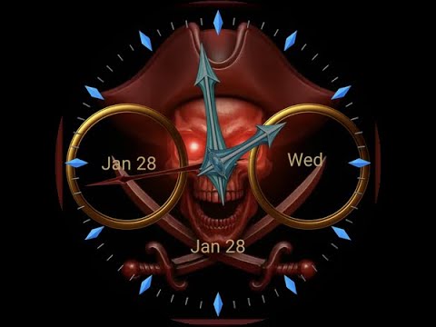 Watchface Pirate Skullface