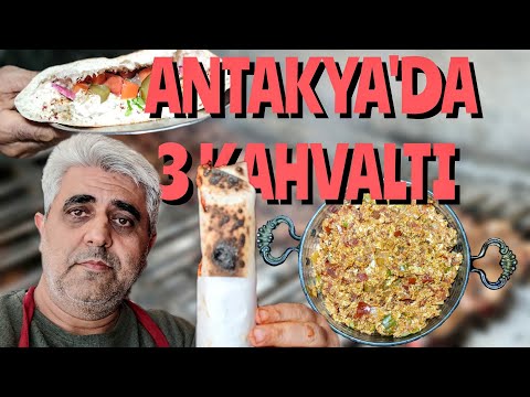 HATAY'DA KAHVALTI - 3 MEKAN - ANTAKYA SOKAK LEZZETLERİ