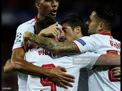 Joaquin Correa Goal - Sevilla vs Leicester City 2-1 Champions League 22/2/2017