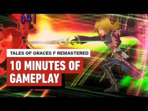 Tales of Graces f Remastered - 10 Minutes of Gameplay 4K 60 FPS