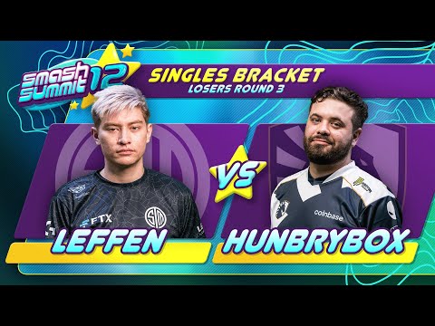 Leffen vs Hungrybox - Singles Bracket: Losers Round 3 - Smash Summit 12 | Fox vs Puff
