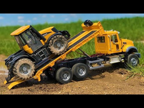 Learn Colors and Race Cars with Max, Bill and Pete the Truck - TOYS (Colors and Toys for Toddlers)