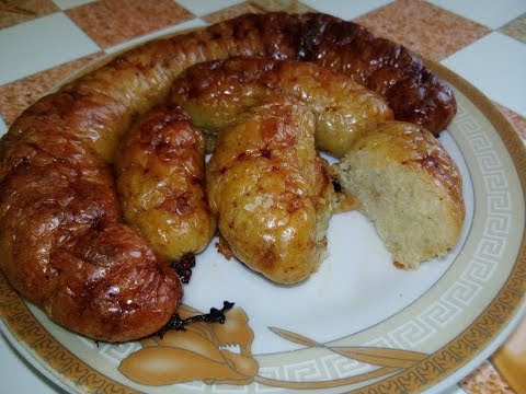 Колбаса из картофеля