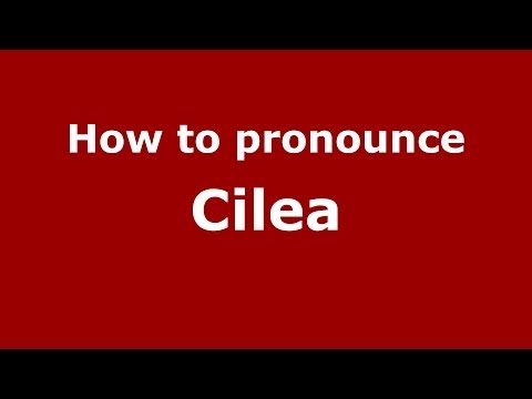 How to pronounce Cilea (Italian/Italy) - PronounceNames.com