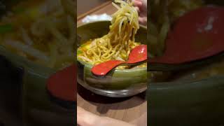 【どみそ　特製背脂味噌ラーメン】　#asmr  # どみそ