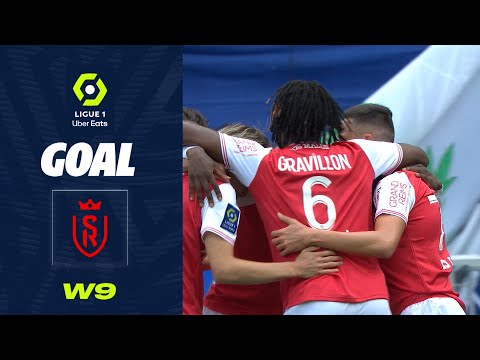 Goal Folarin BALOGUN (13' - SdR) ESTAC TROYES - STADE DE REIMS (2-2) 22/23