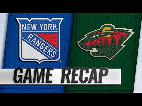 Donato scores twice to lead Wild past Rangers, 5-2