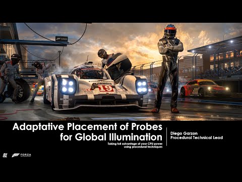 Adaptive Placement of Probes for Global Illumination