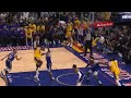 Lebron James honors passing Kareem all time with the sky hook