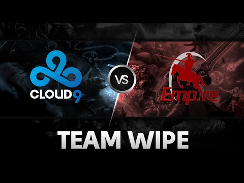 Team wipe by Cloud 9 vs Team Empire @ESL One Qualifier Europe