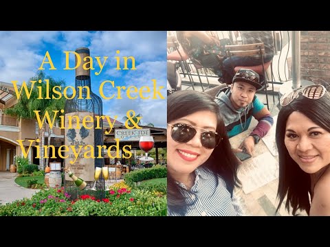 A Day in Wilson Creek Winery & Vineyards in Temecula, California #wineLovers #wineDay #wineTasting