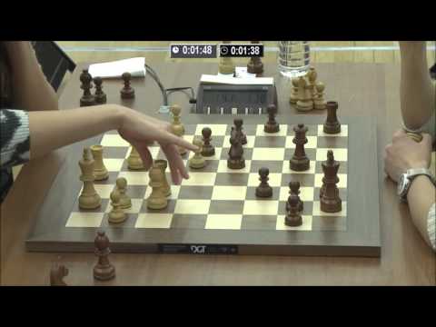 Stefanova Antoaneta vs Tatiana Kosintseva - Womens BLITZ Chess Championship 2014