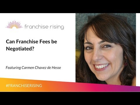 Can Franchise Fees be Negotiated?