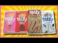 Pocky ポッキー Chocolate Strawberry Cookies Cream And Almond Crush