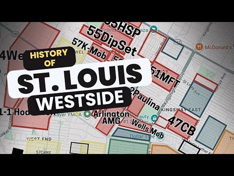 St Louis Gang Map