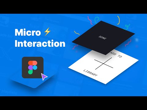 Figma Micro interaction / animation tutorial