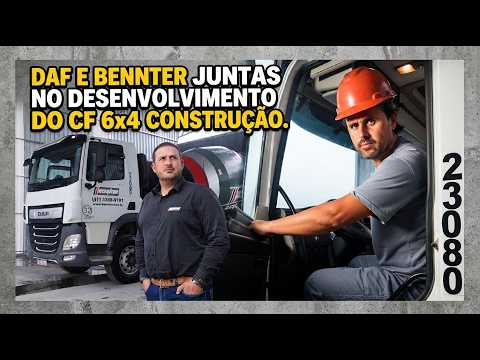 DAF e Bennter revelam os segredos por trás do CF 6x4 Construção! | Frota&Cia